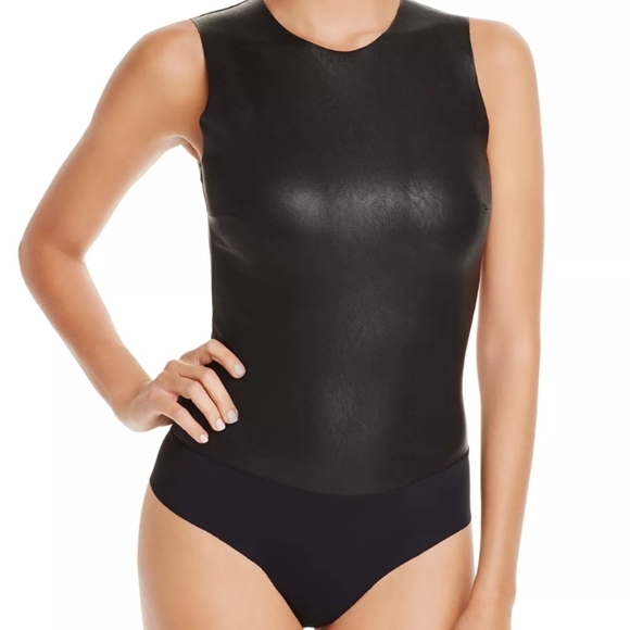 Commando Tops - Commando Faux Leather Bodysuit